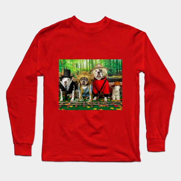 Dudley Do-Right saves the day Long Sleeve T-Shirt by TeamPitCrewDogs